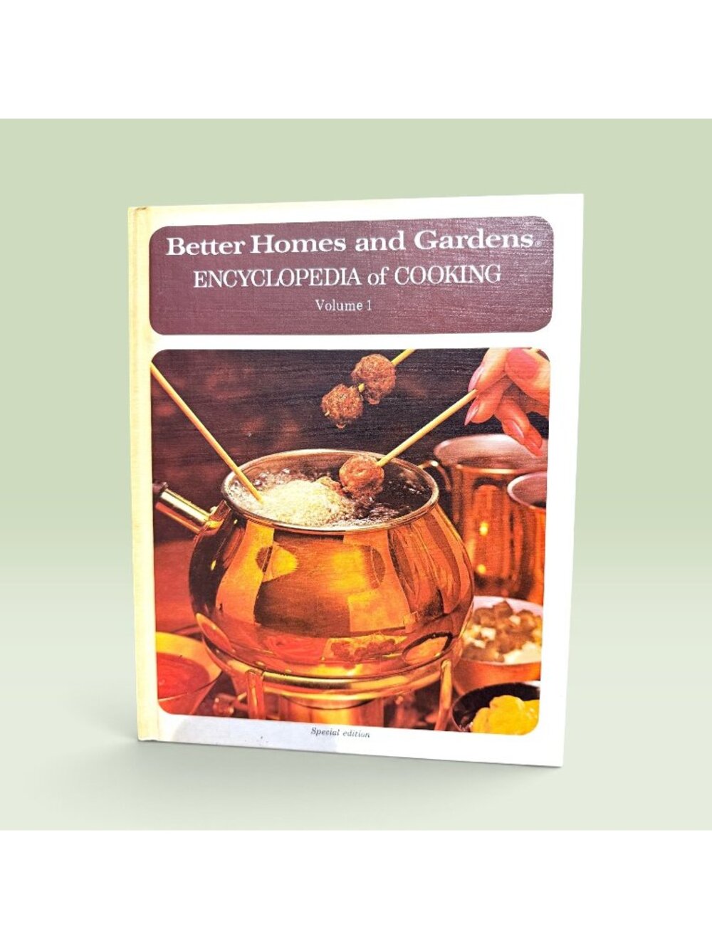 Better Homes and Gardens Encyclopedia of Cooking Volume 1 1973 Vintage